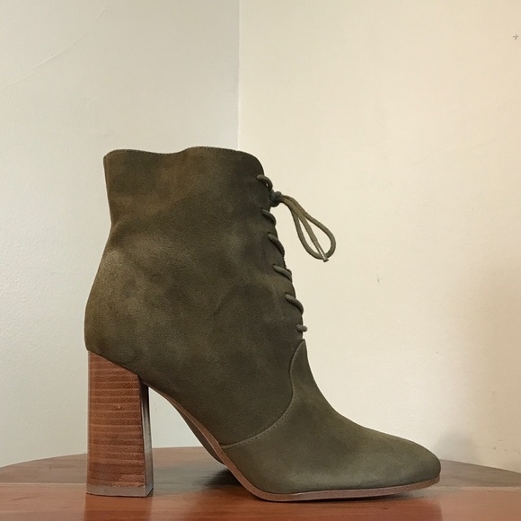 Marc Fisher Shoes - Marc Fisher Green Boots Size 6.5